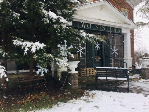 Two Sisters Then and Now